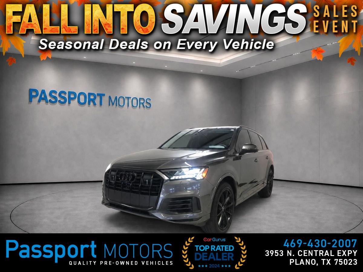 Gray 2023 Audi Q7 SUV / Crossover All-Wheel Drive 8-Speed Automatic
