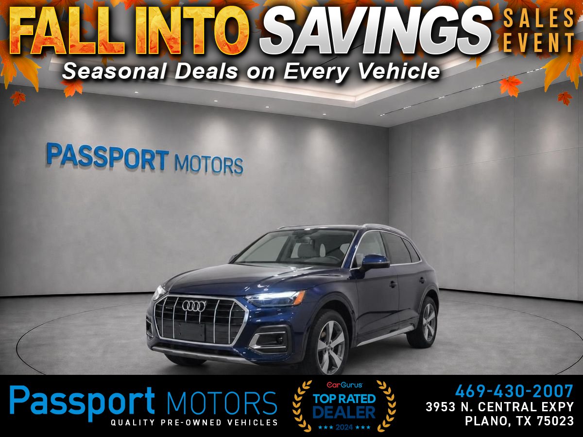 Blue 2023 Audi Q5 SUV / Crossover All-Wheel Drive 7-Speed Dual Clutch
