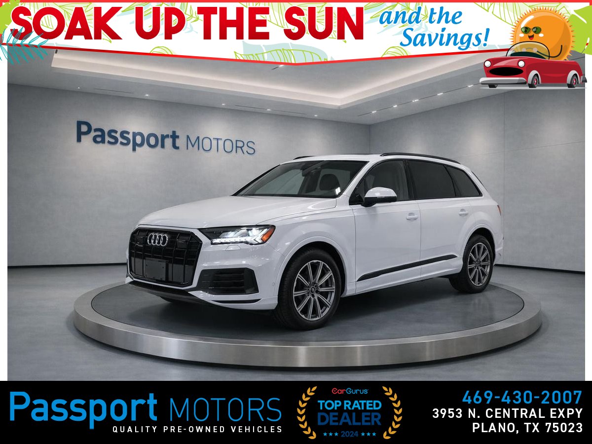 White 2023 Audi Q7 SUV / Crossover All-Wheel Drive 8-Speed Automatic
