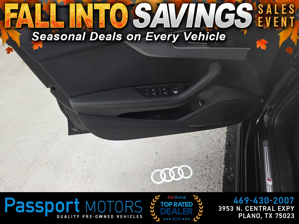 Black 2024 Audi A4 Sedan All-Wheel Drive 7-Speed Dual Clutch