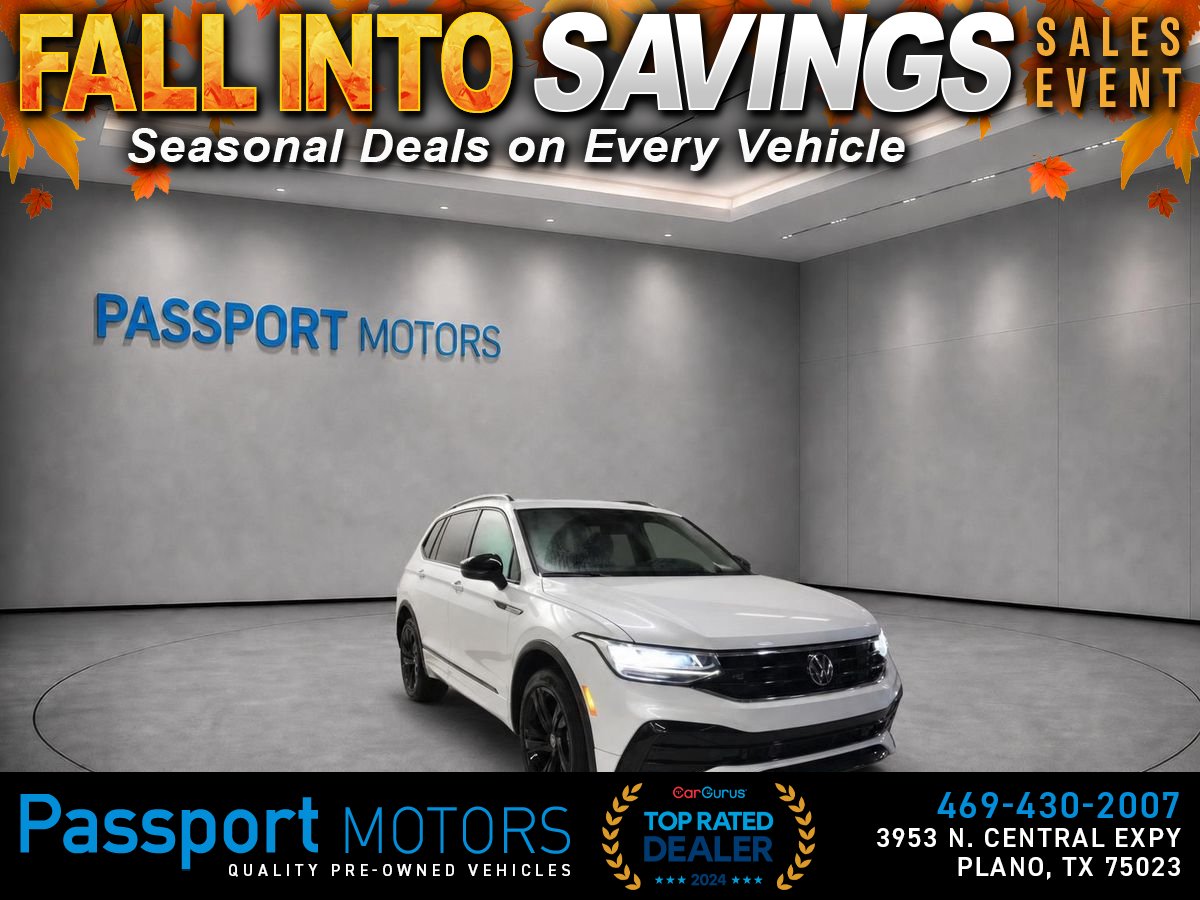 White 2023 Volkswagen Tiguan SUV / Crossover Front-Wheel Drive 8-Speed Automatic