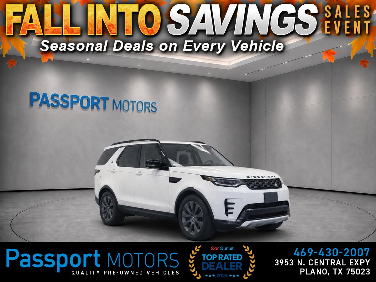 White 2022 Land Rover Discovery SUV / Crossover All-Wheel Drive 8-Speed Automatic
