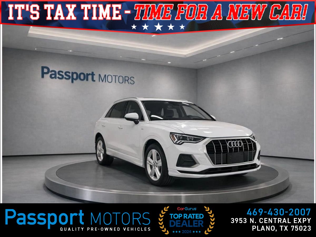 White 2024 Audi Q3 quattro Premium Plus S Line 45 TFSI SUV / Crossover All-Wheel Drive 8-Speed Automatic