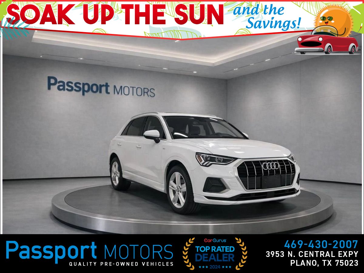 White 2024 Audi Q3 quattro Premium Plus S Line 45 TFSI SUV / Crossover All-Wheel Drive 8-Speed Automatic