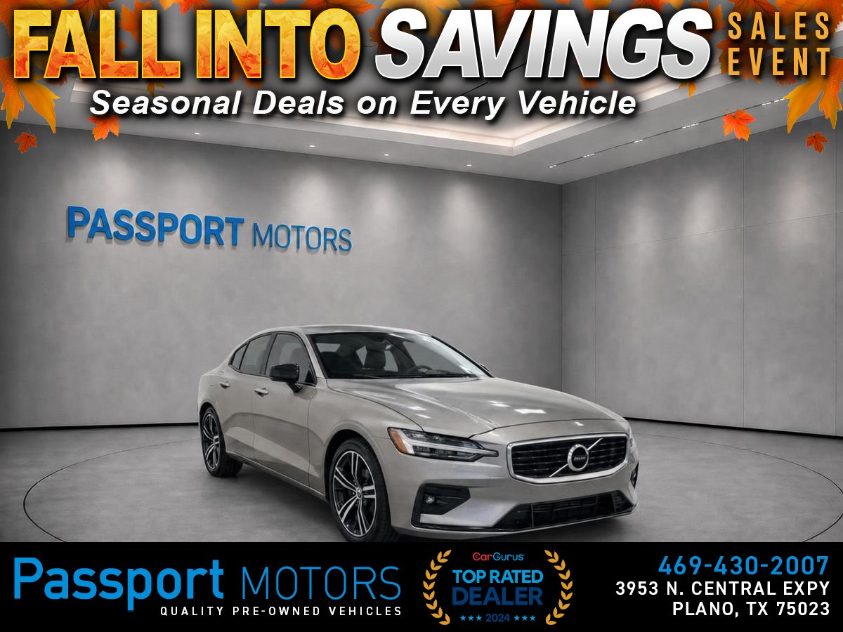 Gray 2020 Volvo S60 Sedan Front-Wheel Drive 8-Speed Automatic