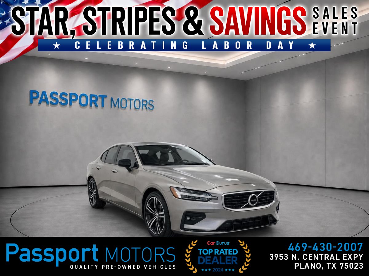 Gray 2020 Volvo S60 Sedan Front-Wheel Drive 8-Speed Automatic