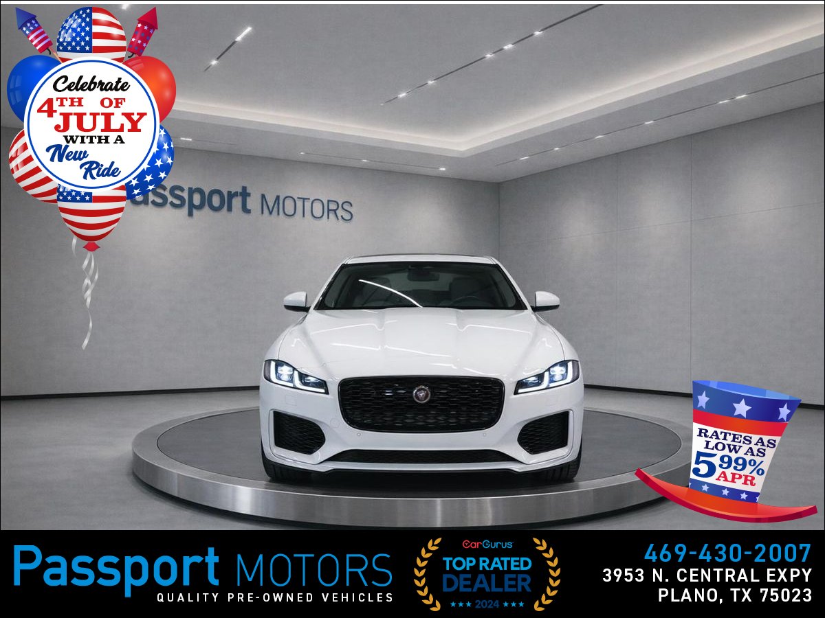 White 2023 Jaguar F-PACE SUV / Crossover All-Wheel Drive 8-Speed Automatic
