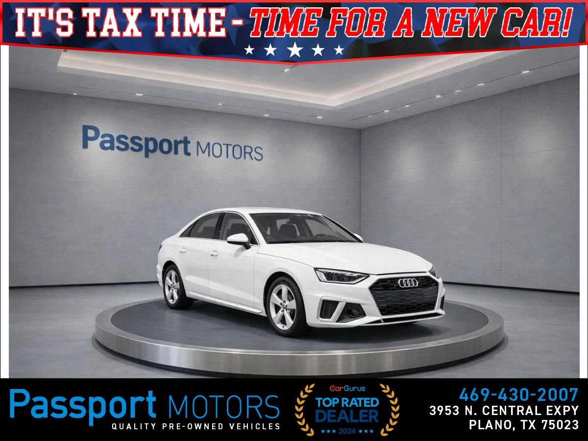 White 2023 Audi A3 40 TFSI quattro Premium Plus AWD Sedan All-Wheel Drive 7-Speed Dual Clutch