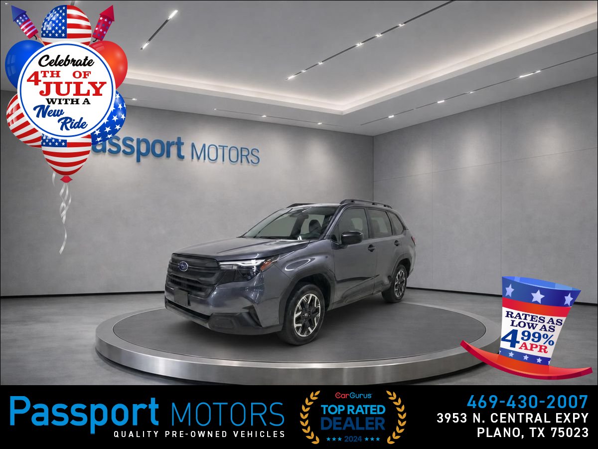 Gray 2025 Subaru Forester SUV / Crossover Continuously Variable Transmission
