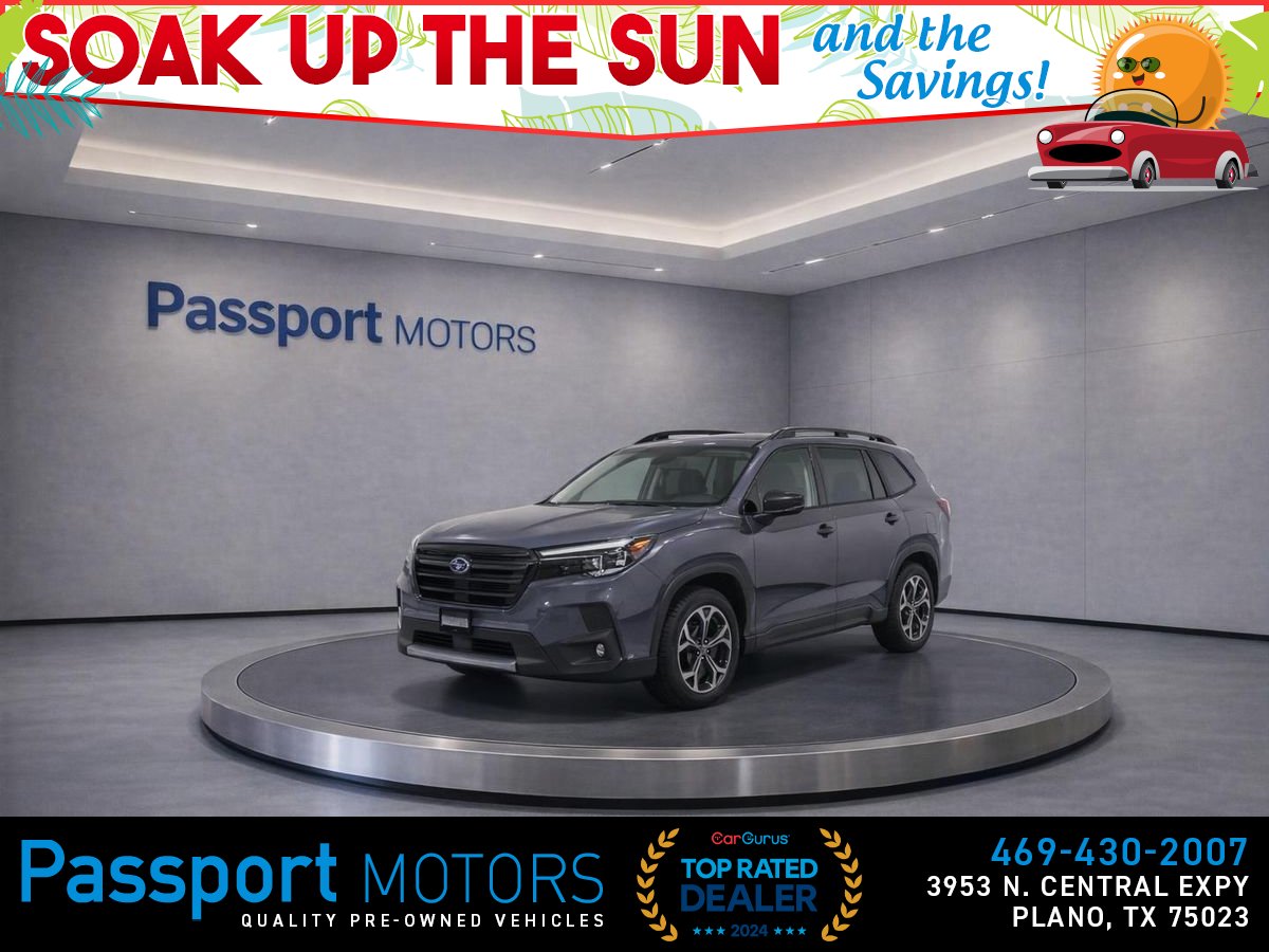 Gray 2025 Subaru Forester SUV / Crossover Continuously Variable Transmission