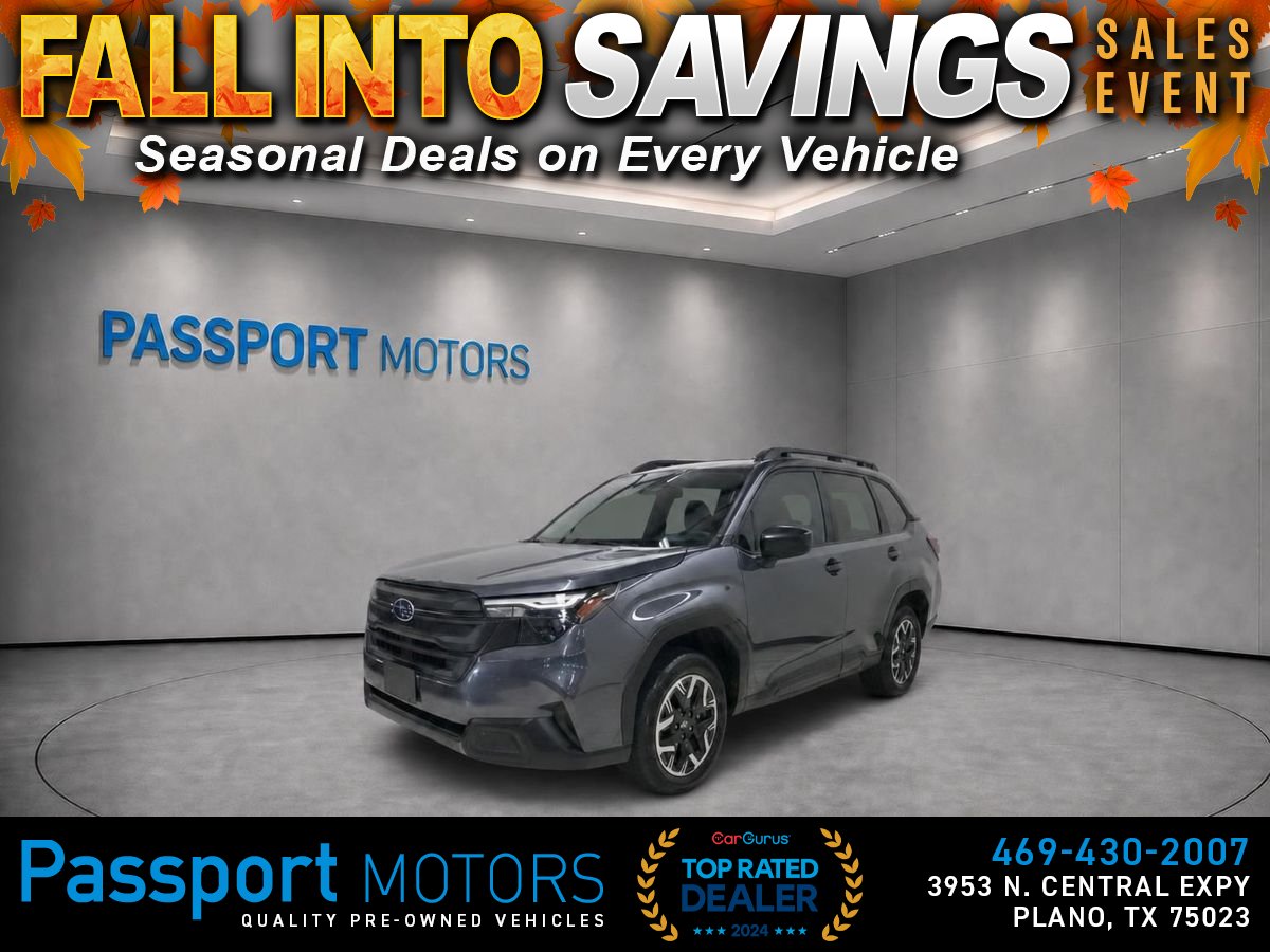 Gray 2025 Subaru Forester SUV / Crossover Continuously Variable Transmission