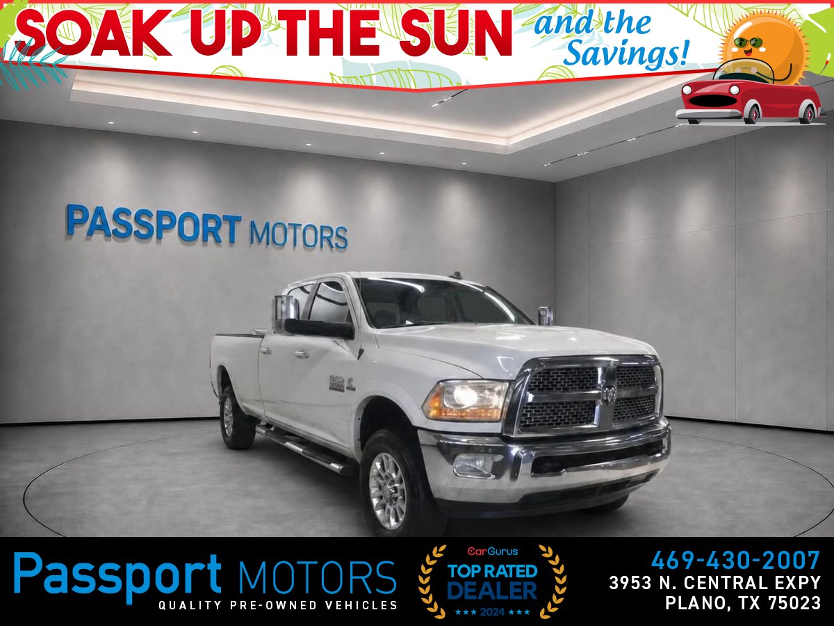 White 2015 RAM 2500 Pickup Truck Four-Wheel Drive 6-Speed Automatic