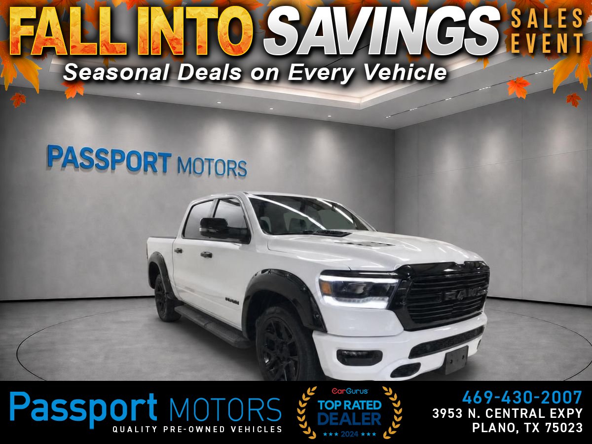White 2023 RAM 1500 Pickup Truck 4X2 8-Speed Automatic