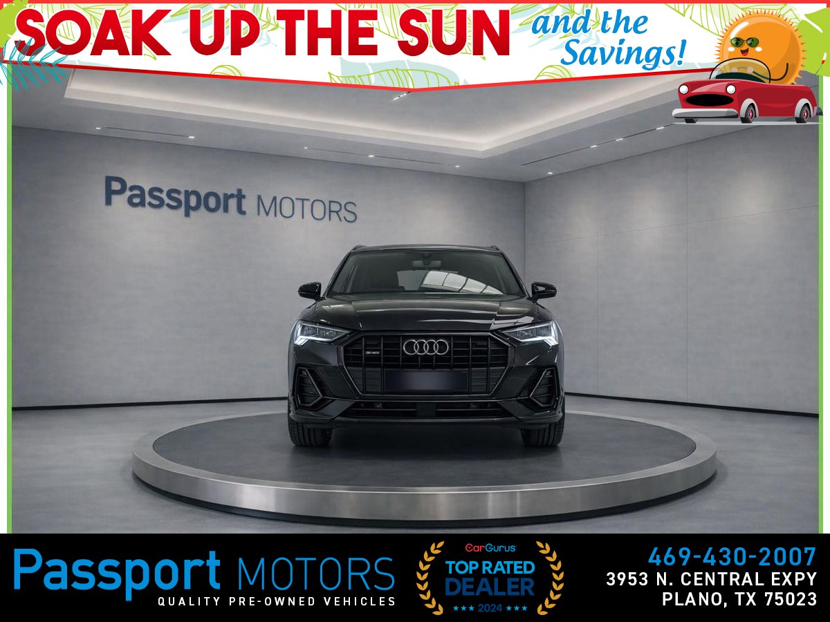 Black 2023 Audi Q3 quattro Premium Plus S Line 45 TFSI SUV / Crossover All-Wheel Drive 8-Speed Automatic