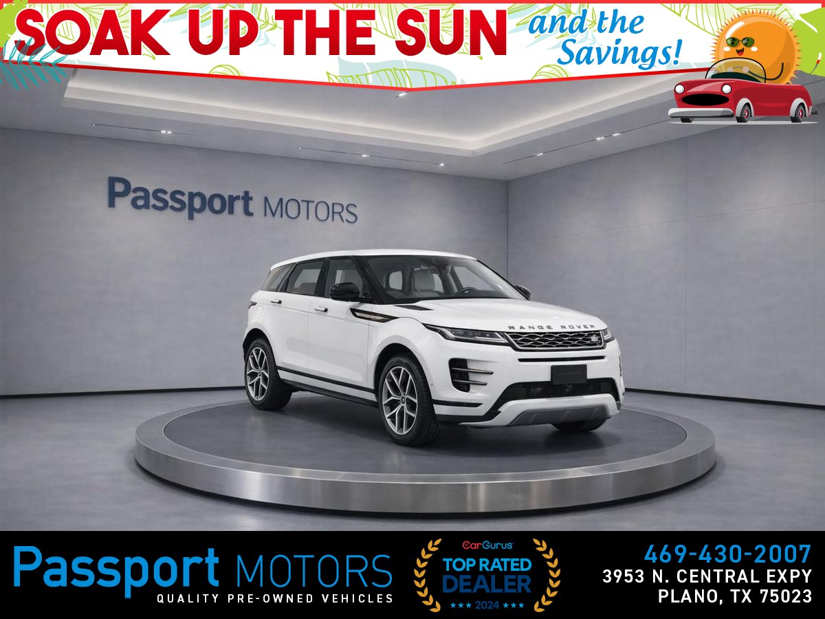 White 2024 Land Rover Range Rover Evoque P250 S AWD SUV / Crossover All-Wheel Drive 9-Speed Automatic