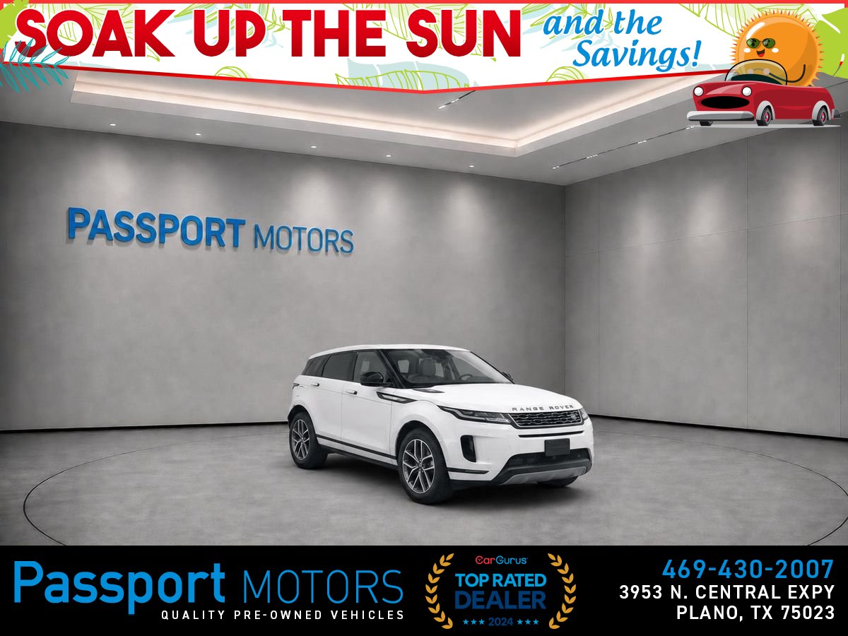 White 2024 Land Rover Range Rover Evoque SUV / Crossover All-Wheel Drive 9-Speed Automatic