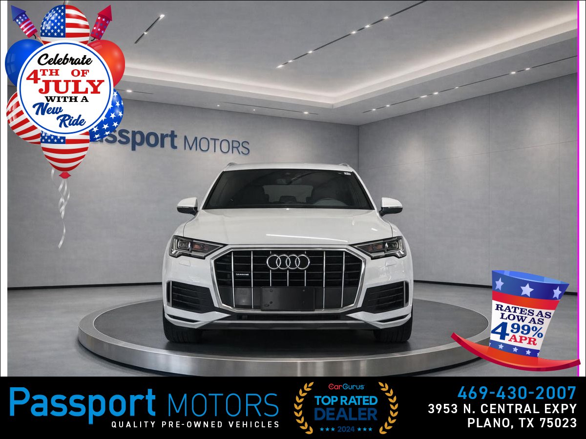 White 2022 Audi Q7 SUV / Crossover All-Wheel Drive 8-Speed Automatic