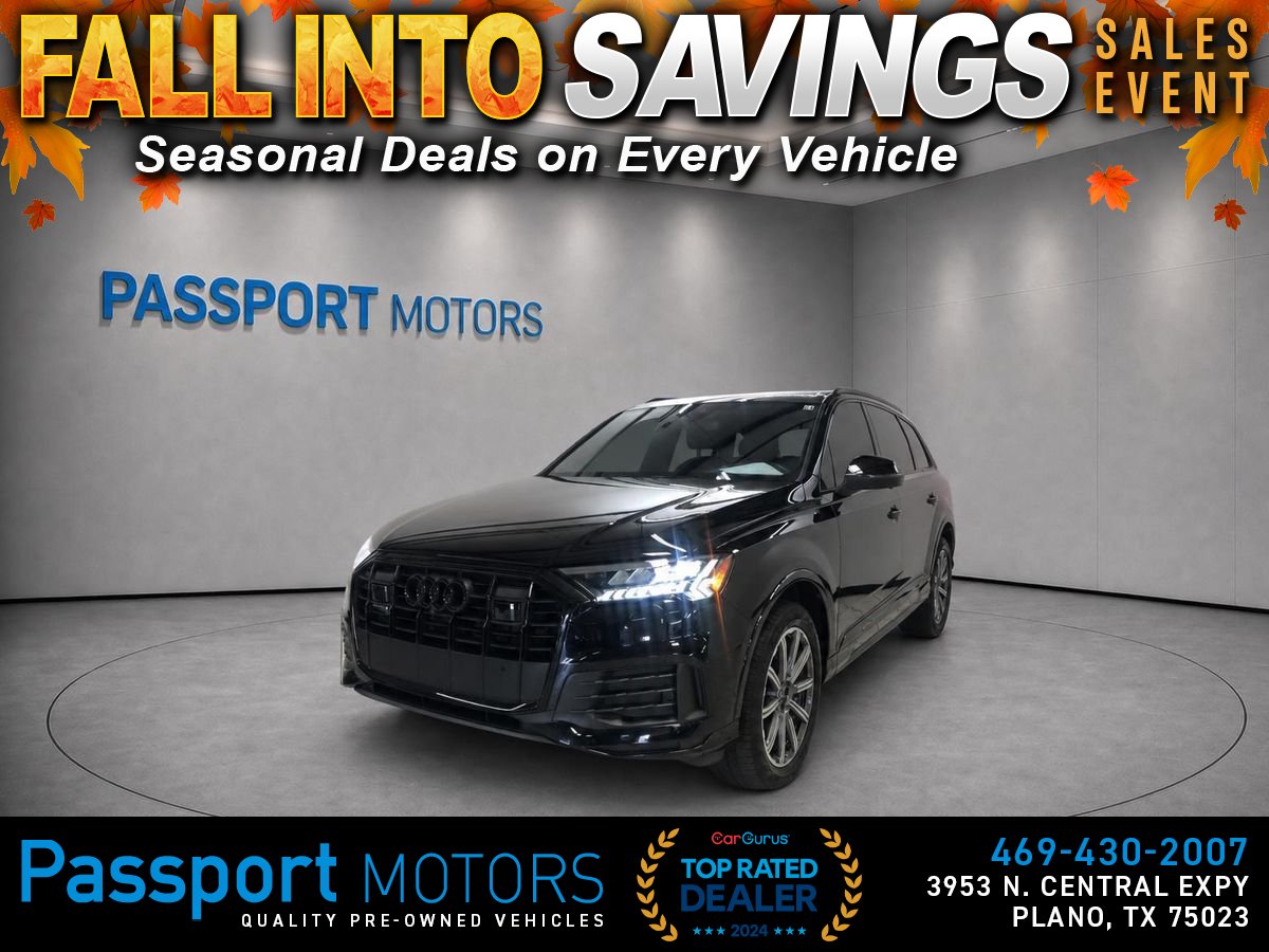 Black 2023 Audi Q7 SUV / Crossover All-Wheel Drive 8-Speed Automatic