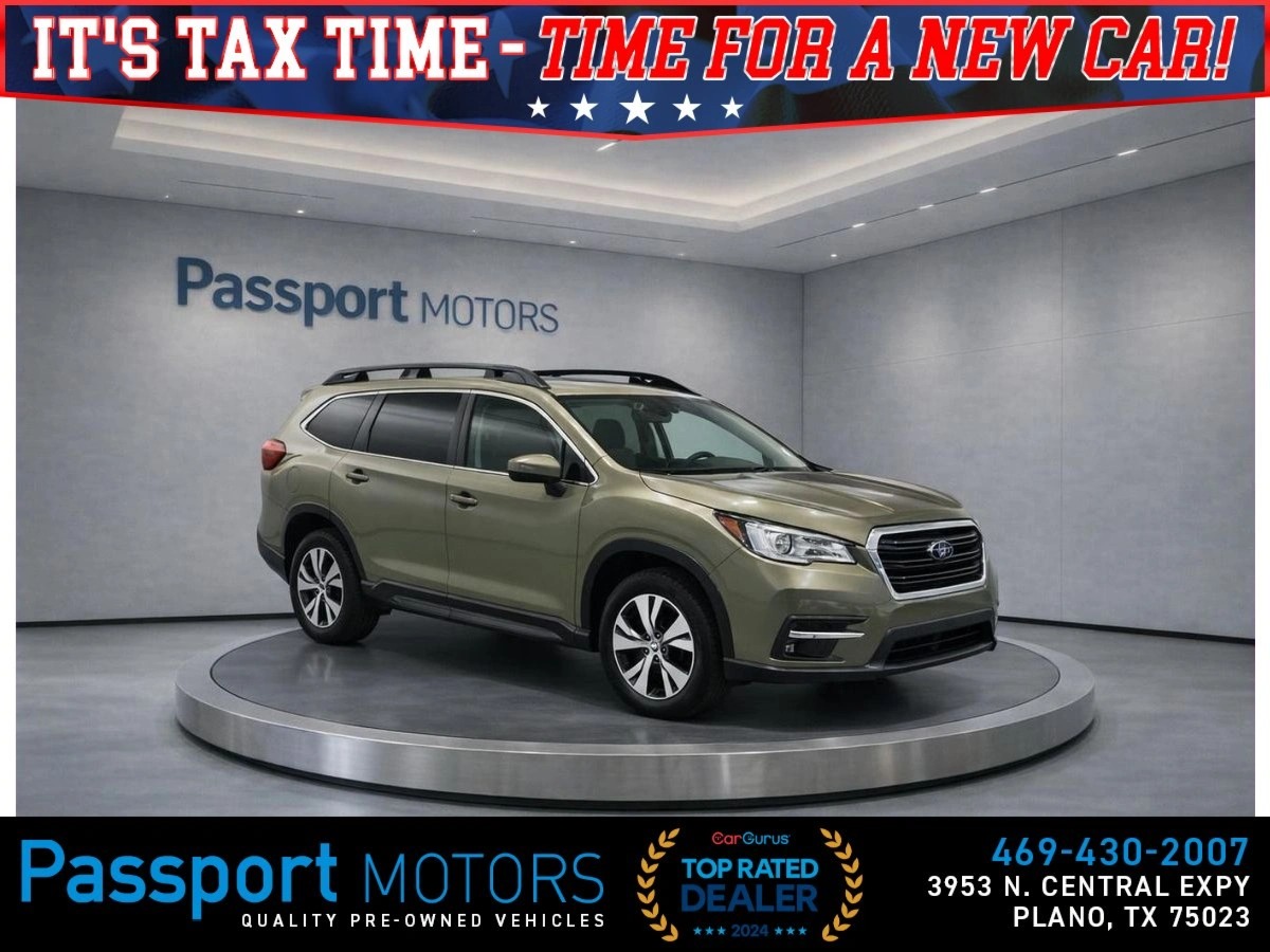 Gray 2022 Subaru Ascent Premium 7-Passenger AWD SUV / Crossover All-Wheel Drive 8-Speed CVT