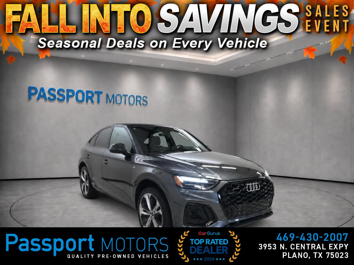 DAYTONA GRAY PEARL EFFECT 2023 Audi Q5 Sportback Sedan All-Wheel Drive 7-Speed Dual Clutch