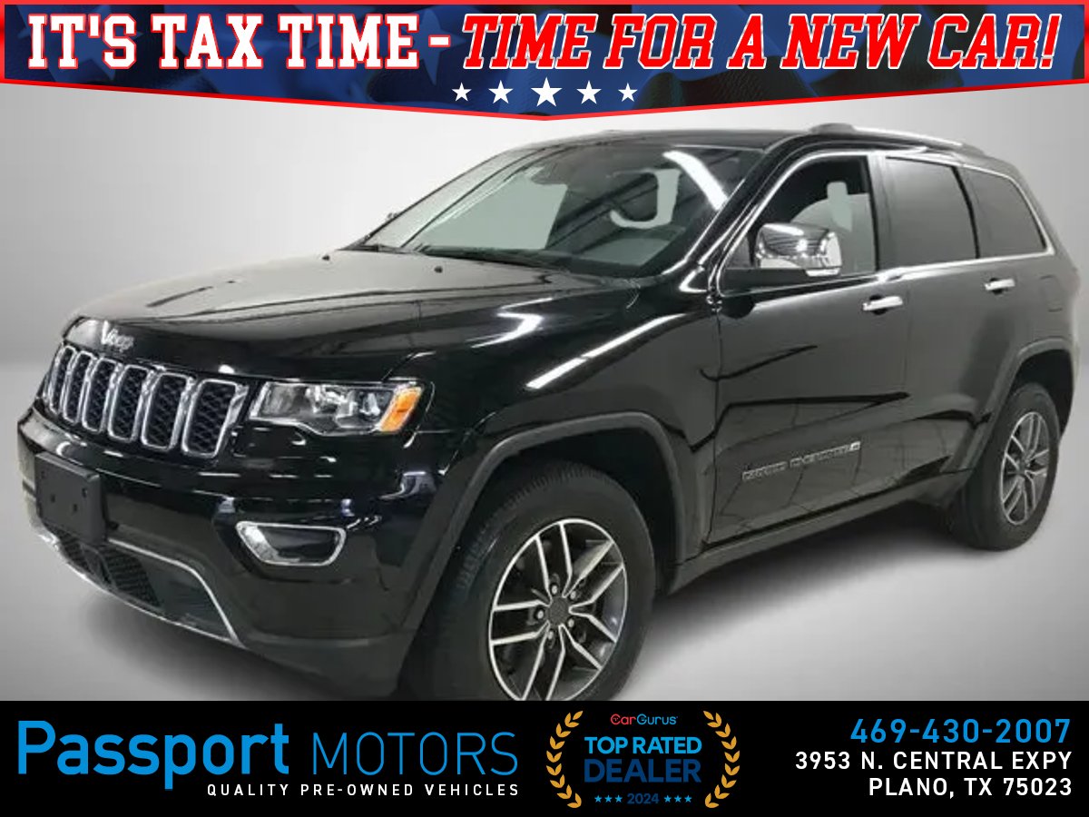 DIAMOND BLACK 2022 Jeep Grand Cherokee Limited 4WD SUV / Crossover Four-Wheel Drive 8-Speed Automatic