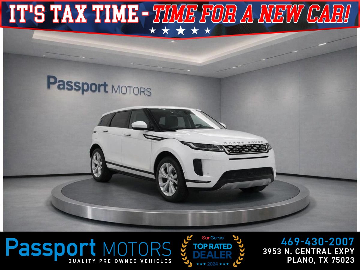 White 2023 Land Rover Range Rover Evoque P250 SE AWD SUV / Crossover All-Wheel Drive 9-Speed Automatic