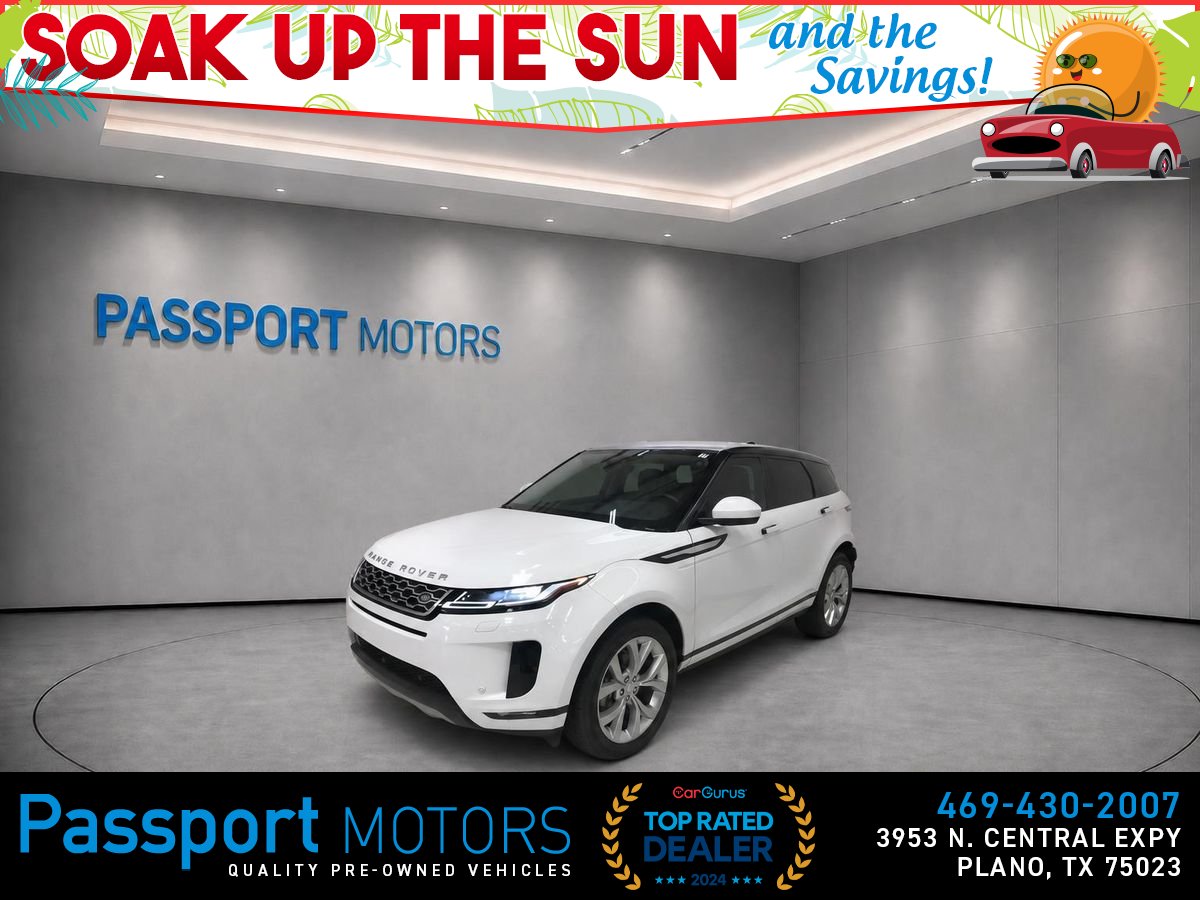 White 2023 Land Rover Range Rover Evoque SUV / Crossover All-Wheel Drive 9-Speed Automatic