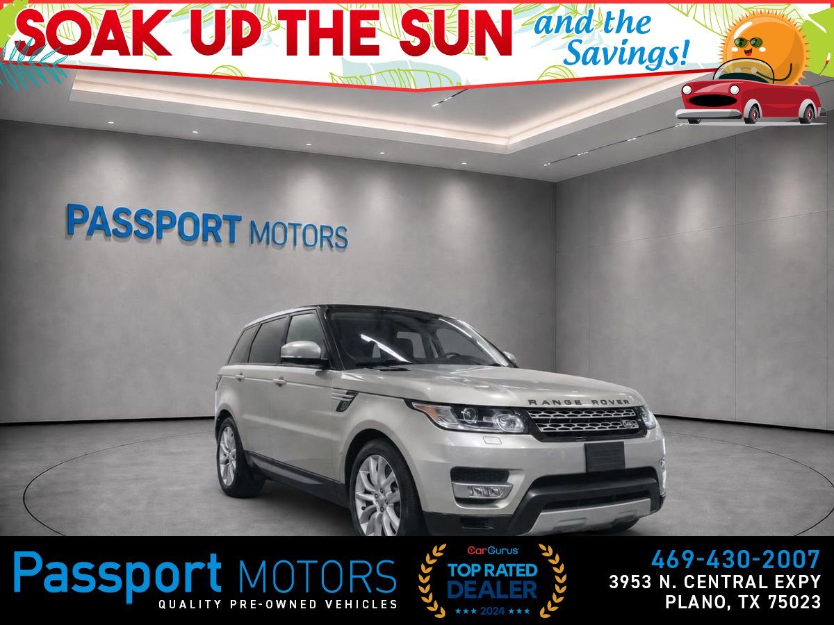 Brown (BEIGE) 2016 Land Rover Range Rover Sport SUV / Crossover All-Wheel Drive 8-Speed Automatic