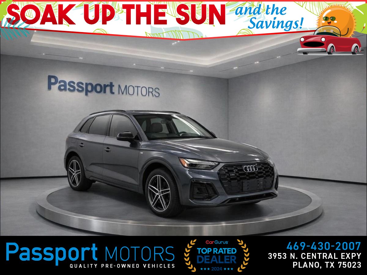 Gray 2023 Audi Q5 Hybrid Plug-in e quattro Premium Plus S Line AWD SUV / Crossover All-Wheel Drive 7-Speed Dual Clutch