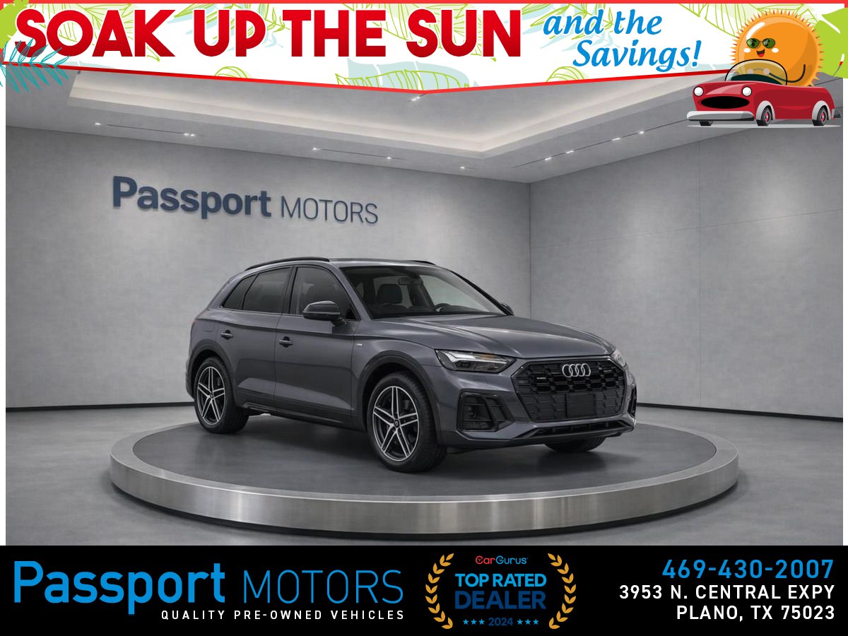 Gray 2023 Audi Q5 Hybrid Plug-in e quattro Premium Plus S Line AWD SUV / Crossover All-Wheel Drive 7-Speed Dual Clutch