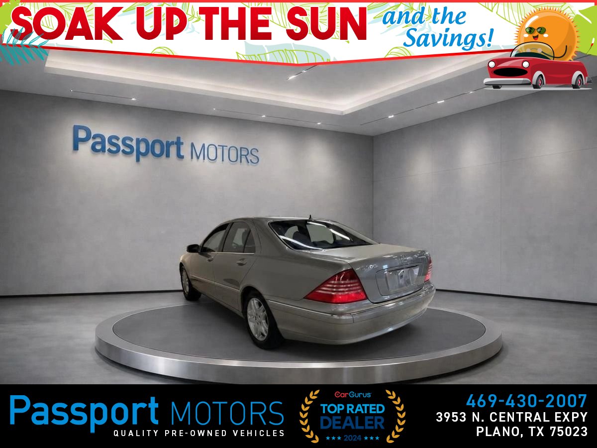 Silver 2006 Mercedes-Benz S-Class Sedan Rear-Wheel Drive Automatic