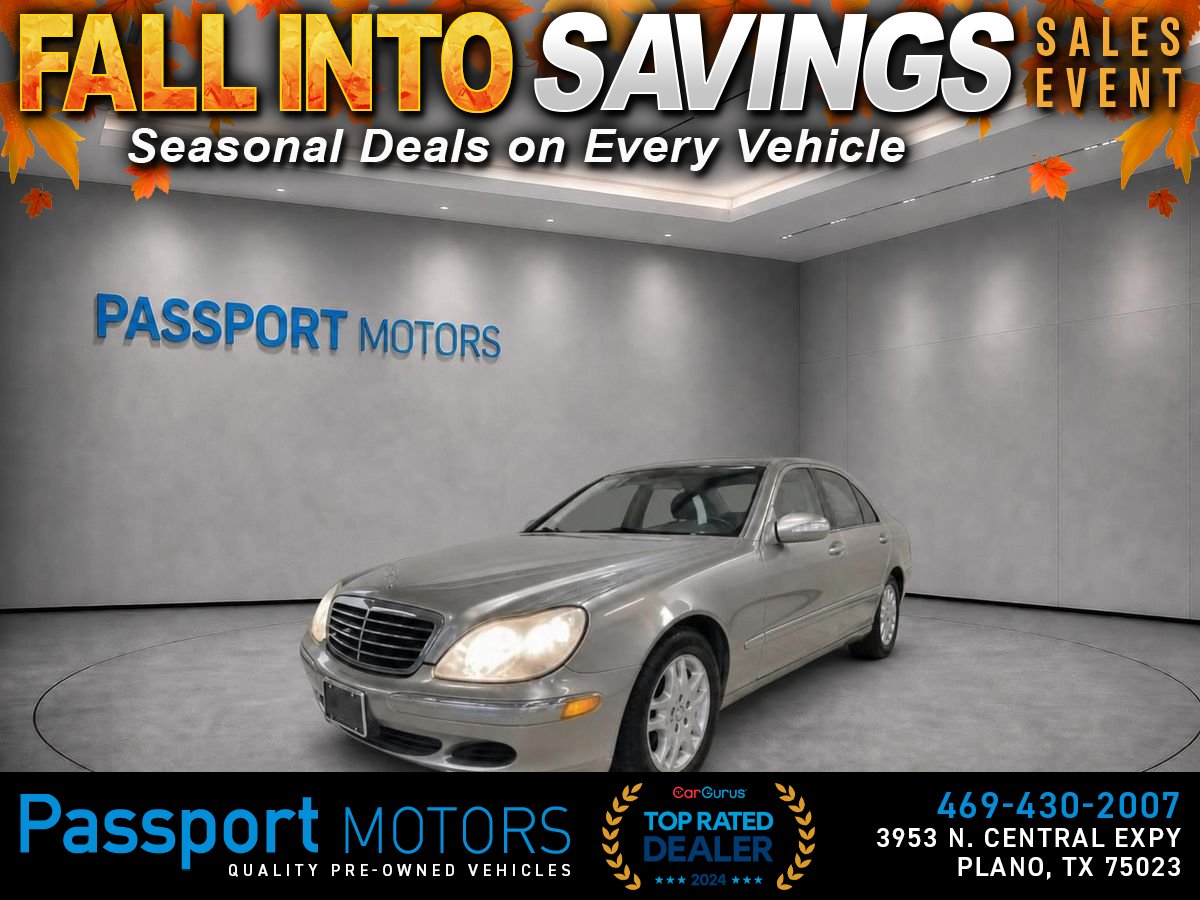 Silver 2006 Mercedes-Benz S-Class Sedan Rear-Wheel Drive Automatic