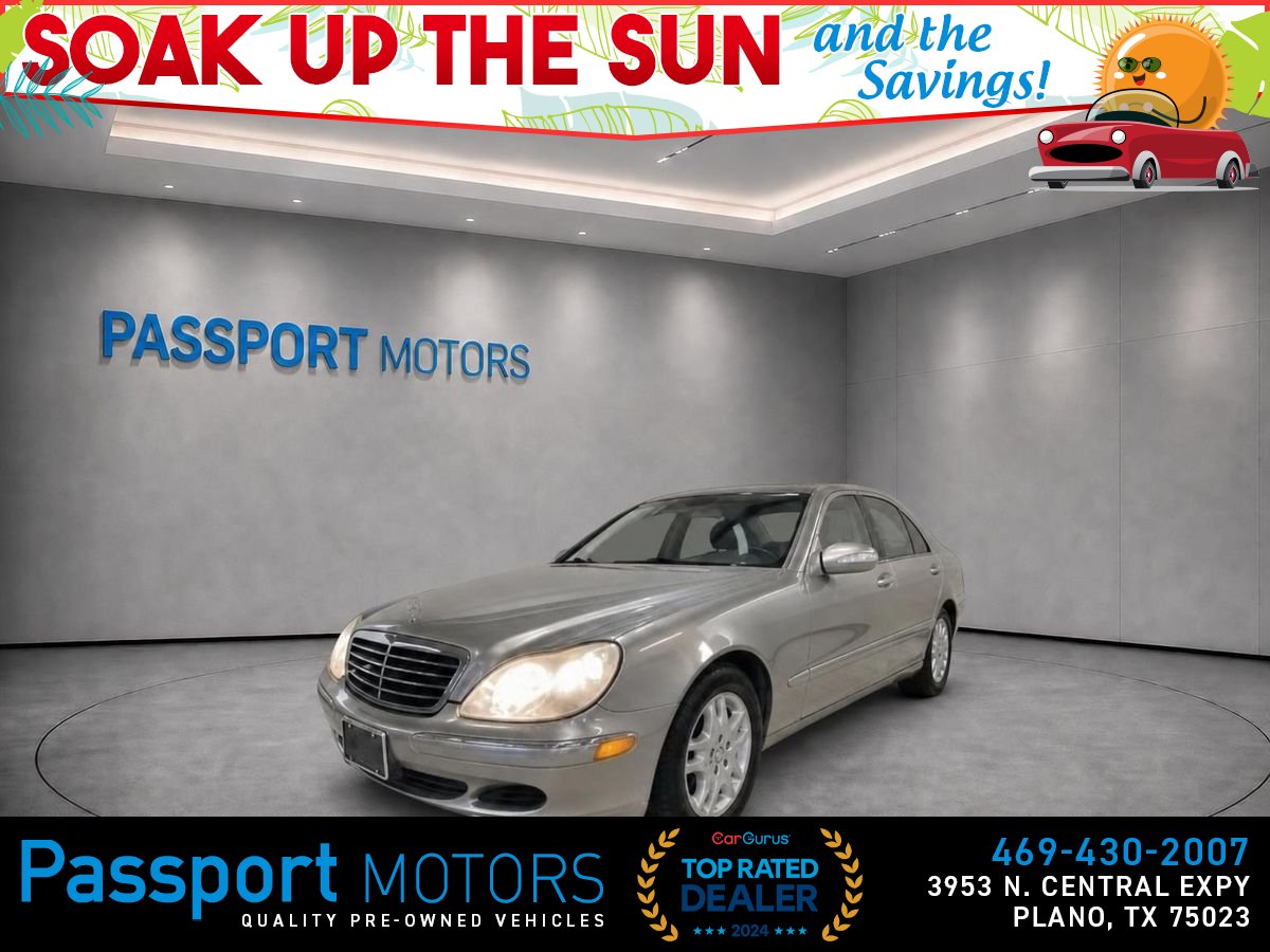Silver 2006 Mercedes-Benz S-Class Sedan Rear-Wheel Drive Automatic