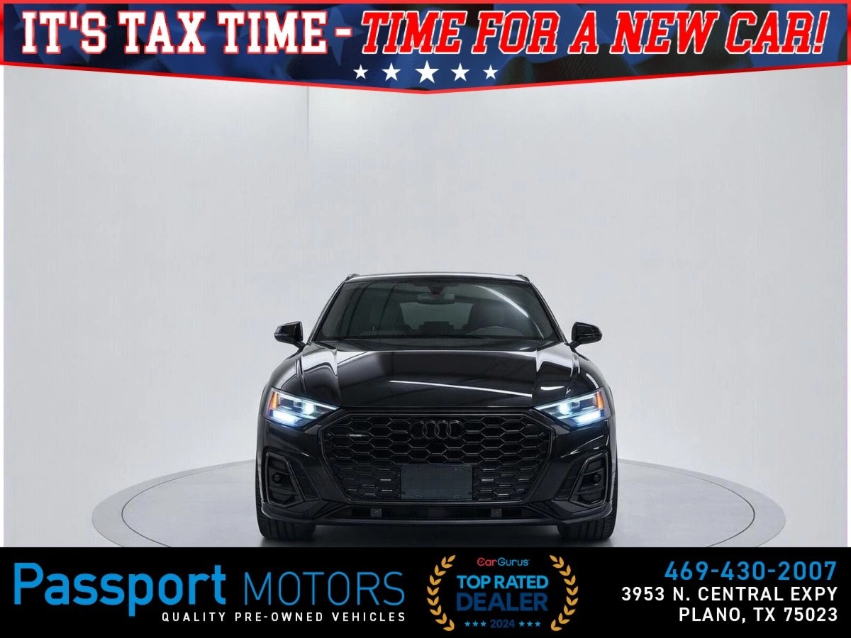 Black 2023 Audi Q5 Sportback quattro Premium Plus S Line 45 TFSI AWD Sedan All-Wheel Drive 7-Speed Dual Clutch