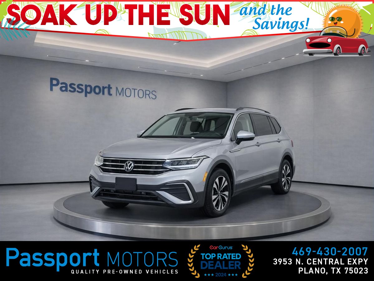 Gray 2024 Volkswagen Tiguan S FWD SUV / Crossover Front-Wheel Drive 8-Speed Automatic