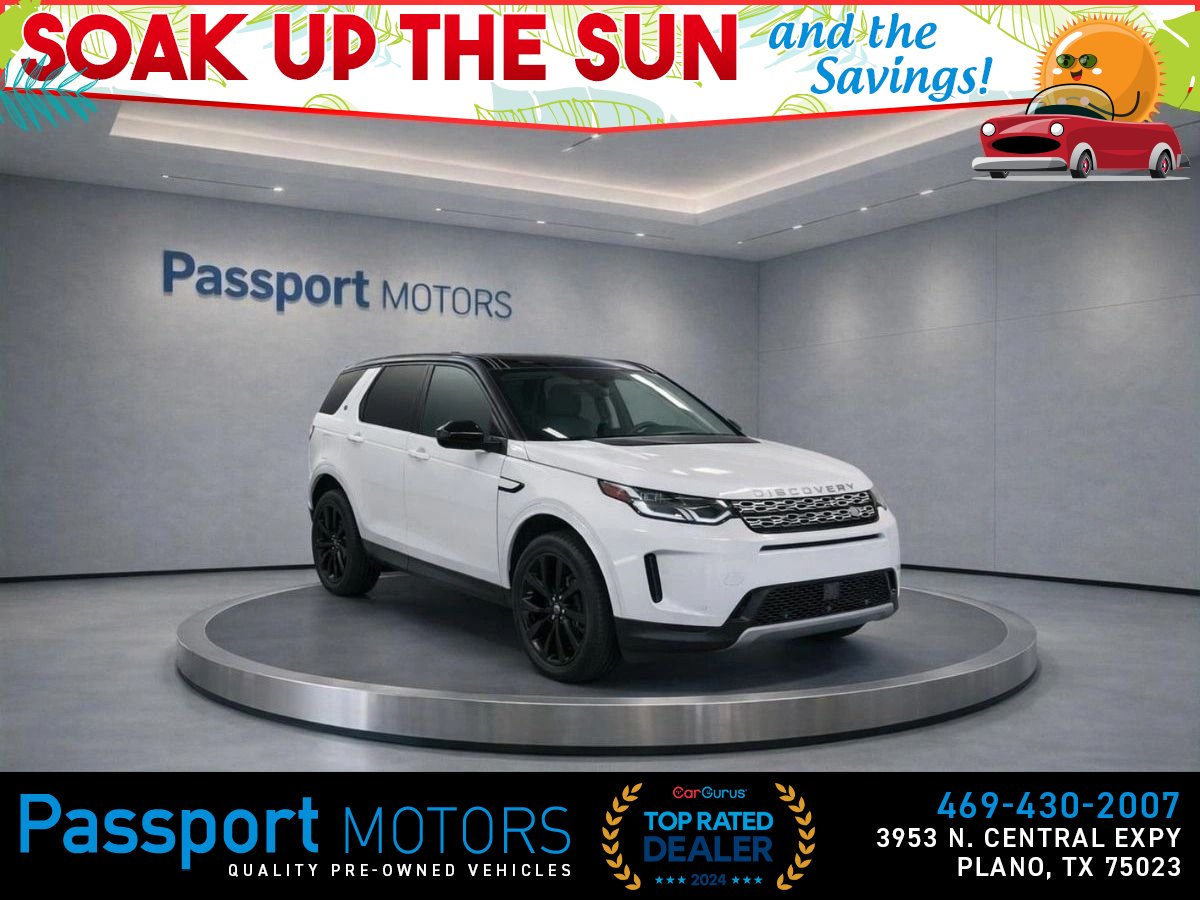 White 2021 Land Rover Discovery Sport P250 SE AWD SUV / Crossover All-Wheel Drive 9-Speed Automatic