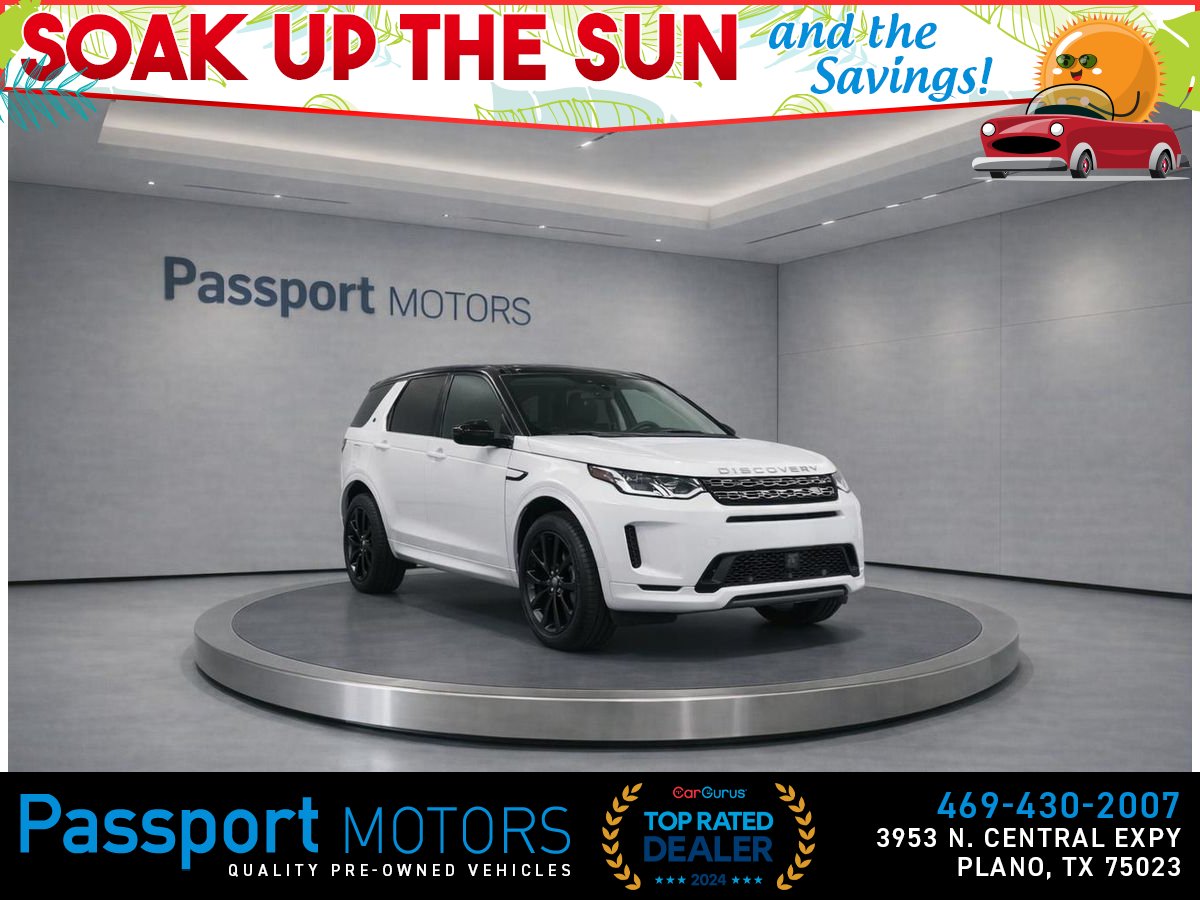 White 2021 Land Rover Discovery Sport P250 SE AWD SUV / Crossover All-Wheel Drive 9-Speed Automatic
