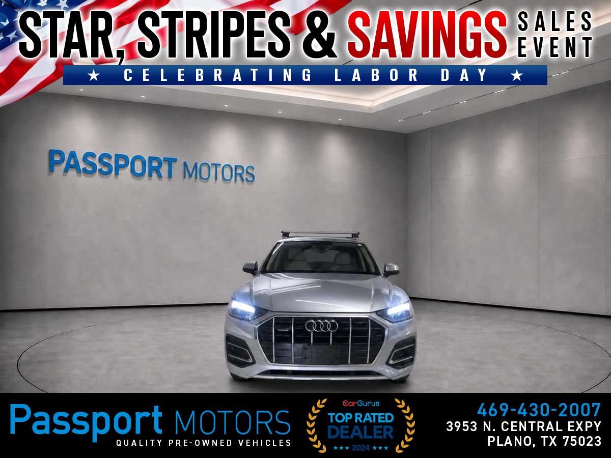 Silver 2023 Audi Q5 SUV / Crossover All-Wheel Drive 7-Speed Dual Clutch