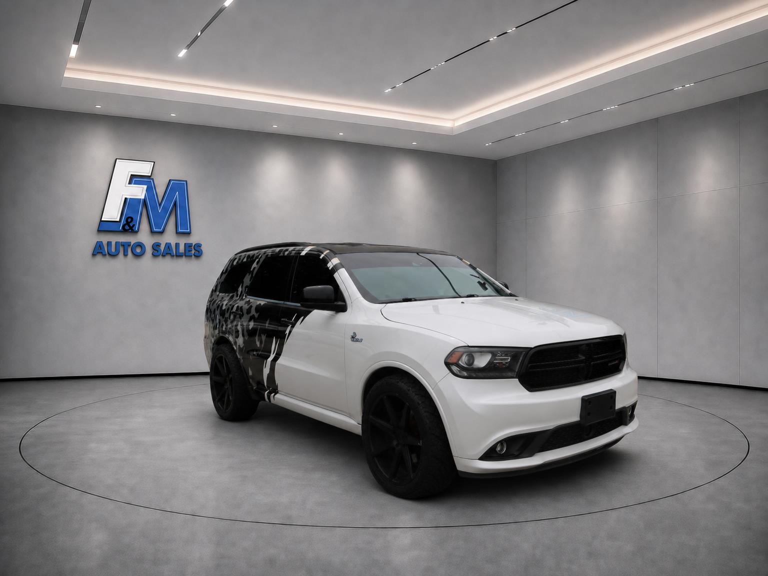 White 2017 Dodge Durango SUV / Crossover All-Wheel Drive Automatic