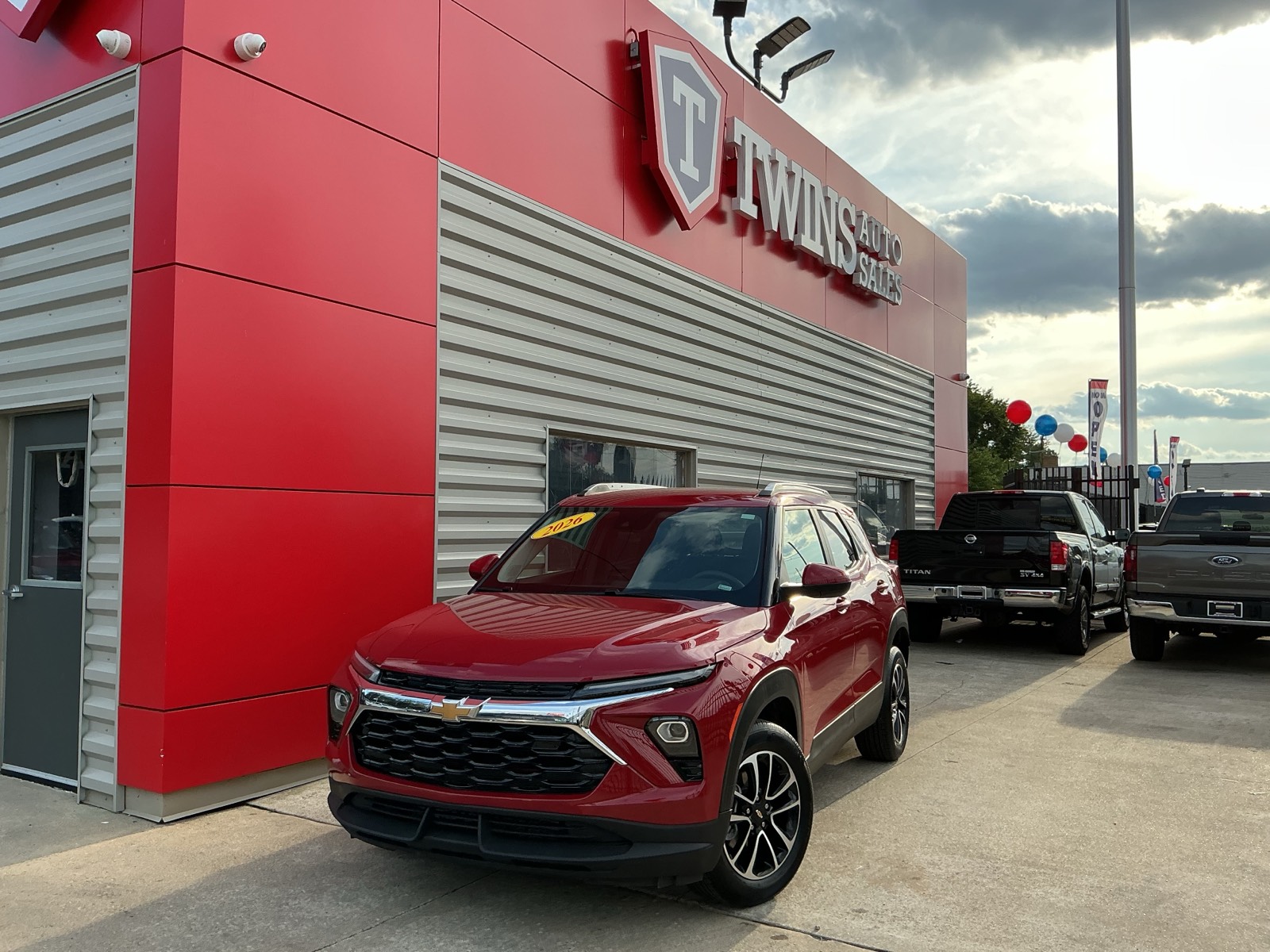 Red 2026 Chevrolet Trailblazer SUV / Crossover Four-Wheel Drive 9-Speed Automatic