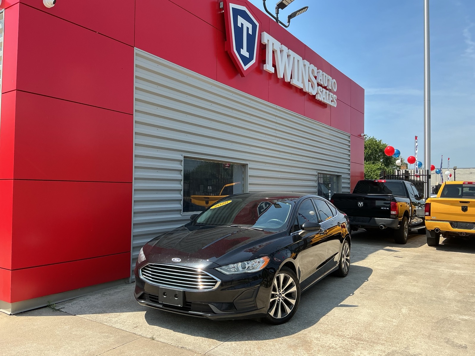 Black 2020 Ford Fusion Sedan All-Wheel Drive 6-Speed Automatic