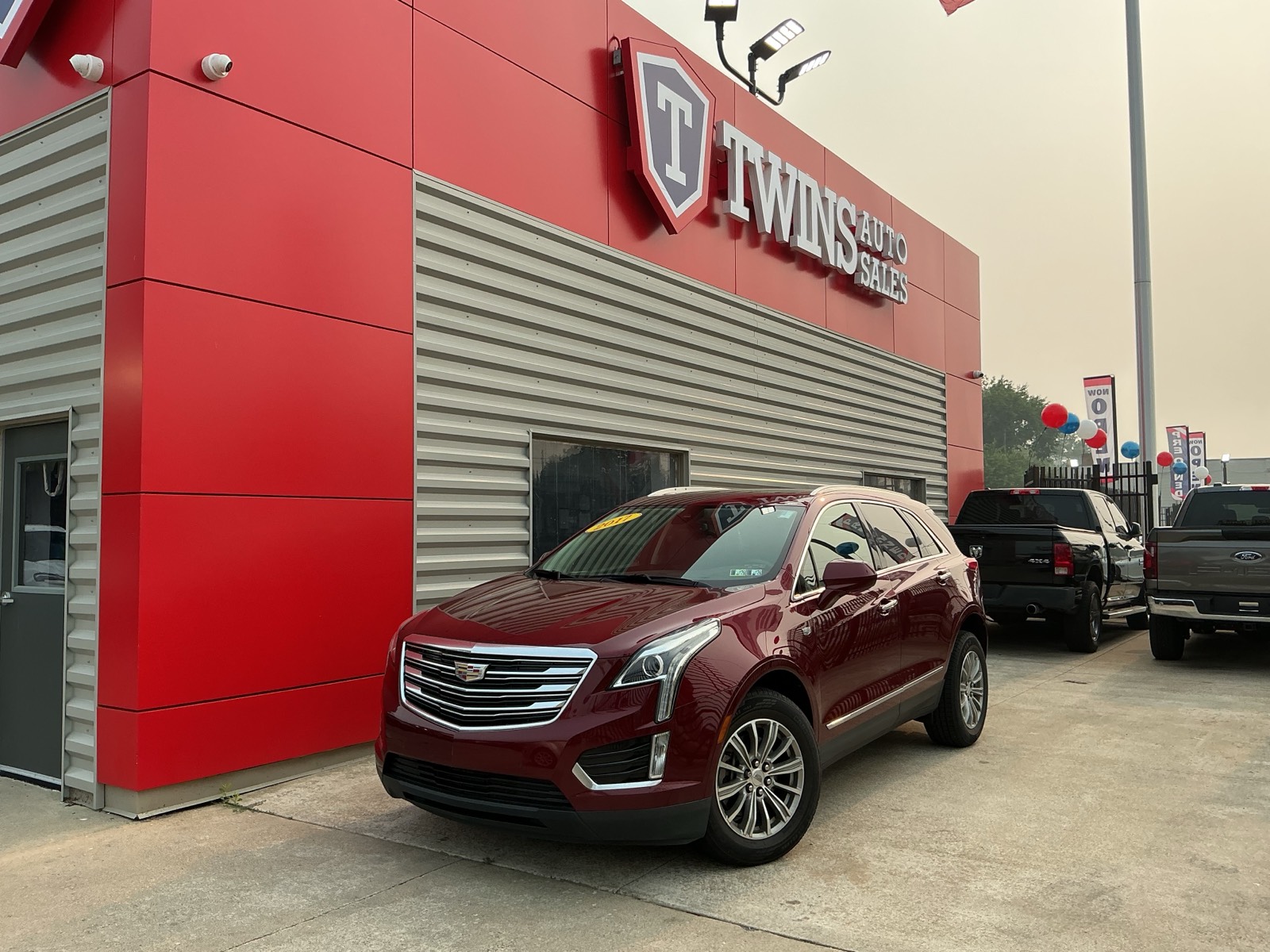 Red 2017 Cadillac XT5 SUV / Crossover Four-Wheel Drive 8-Speed Automatic