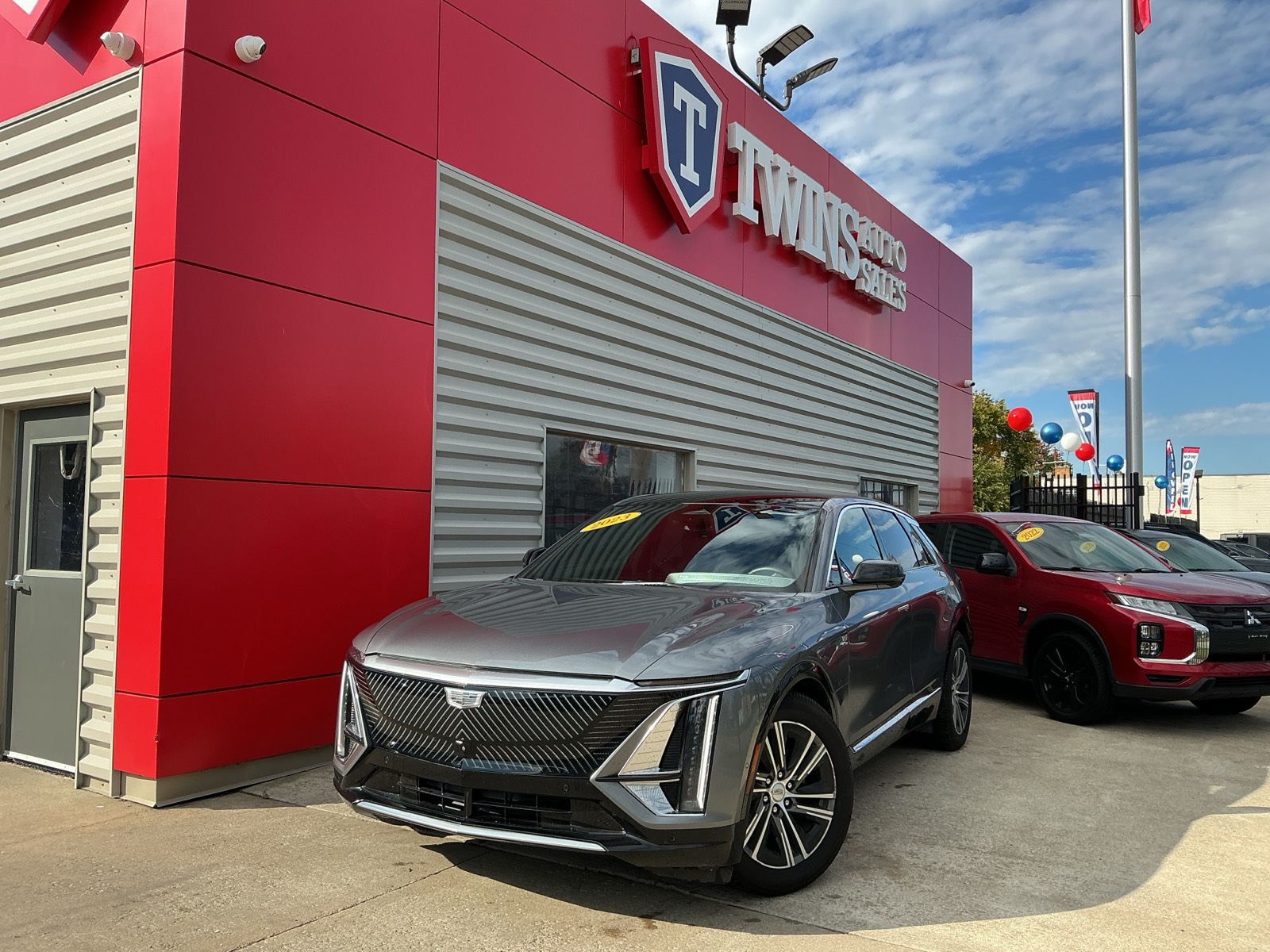 Gray 2023 Cadillac LYRIQ SUV / Crossover All-Wheel Drive Automatic