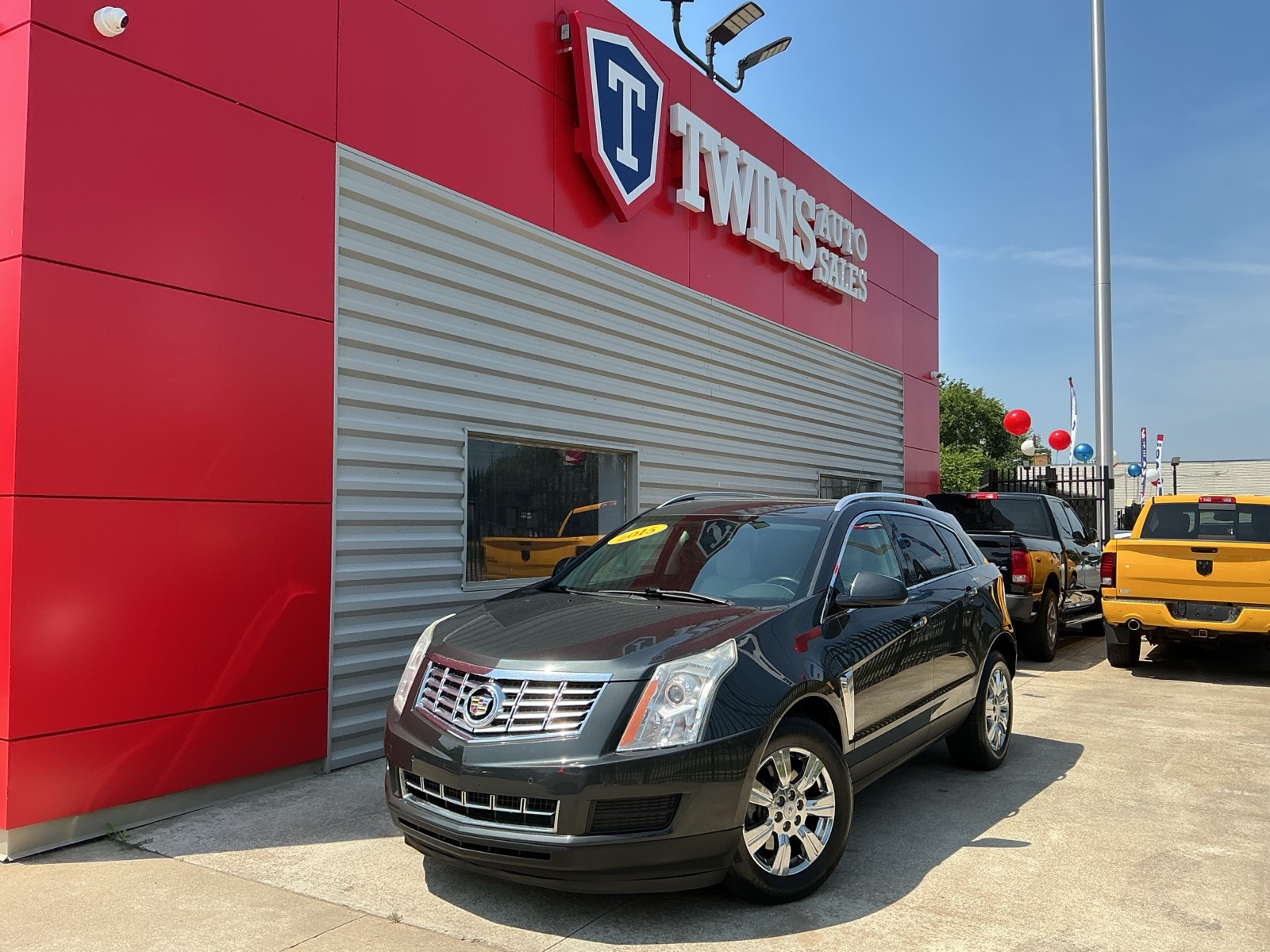 Gray 2015 Cadillac SRX SUV / Crossover All-Wheel Drive 6-Speed Automatic Overdrive