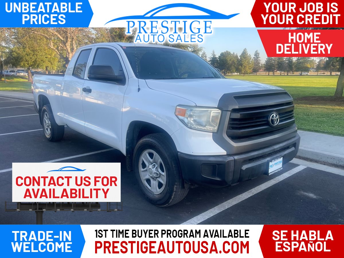 2015 Toyota Tundra SR Double Cab 4.6L Pickup Truck 4X2 6-Speed Automatic