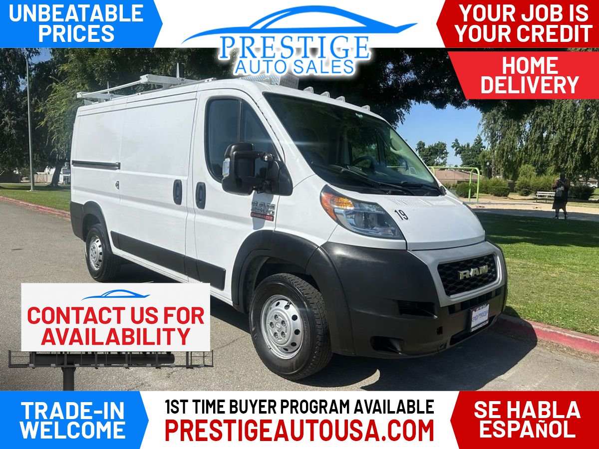 2022 RAM ProMaster 2500 136 Low Roof Cargo Van FWD Van Front-Wheel Drive 9-Speed Automatic