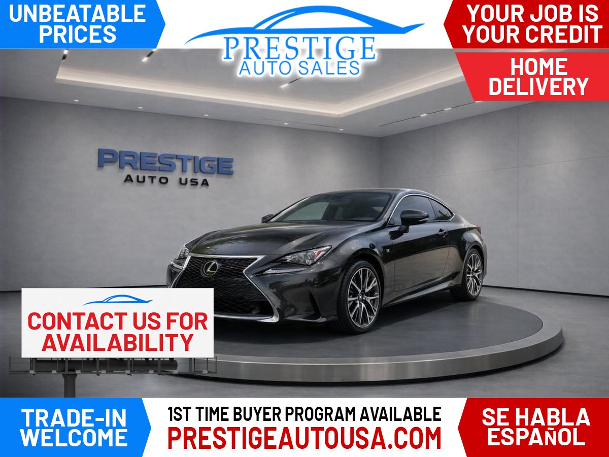N / A 2017 Lexus RC 200t RWD Coupe Rear-Wheel Drive 8-Speed Dual Clutch
