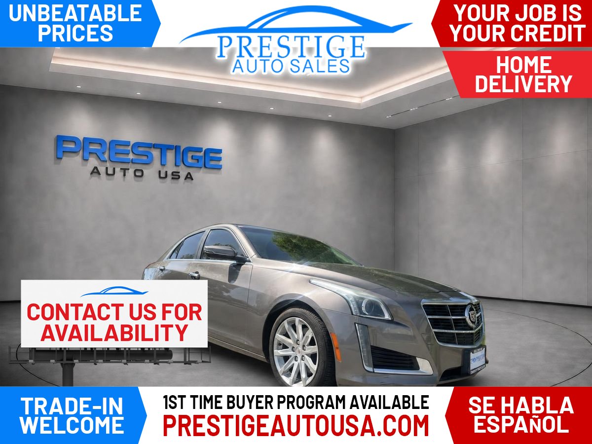  2014 Cadillac CTS Sedan Rear-Wheel Drive 6-Speed Automatic