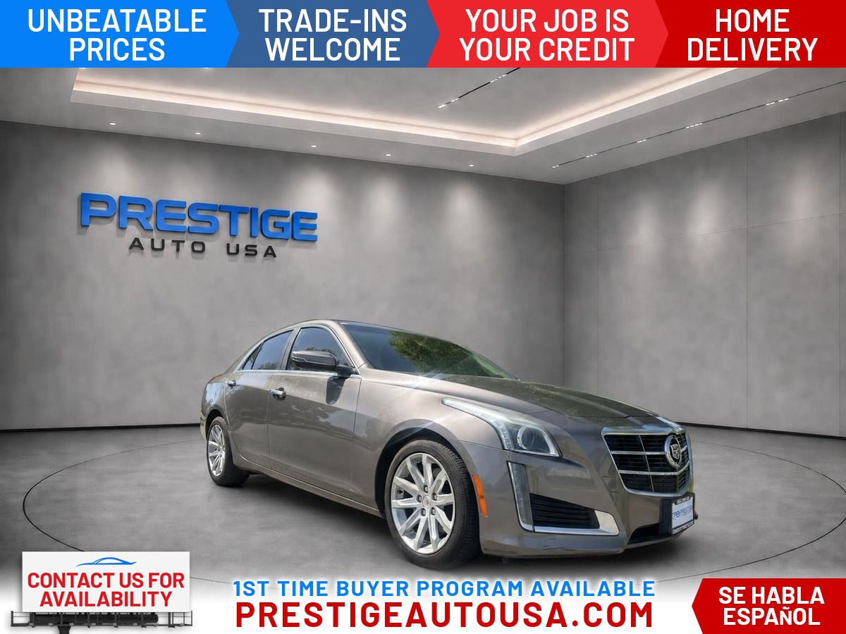 2014 Cadillac CTS Sedan Rear-Wheel Drive 6-Speed Automatic