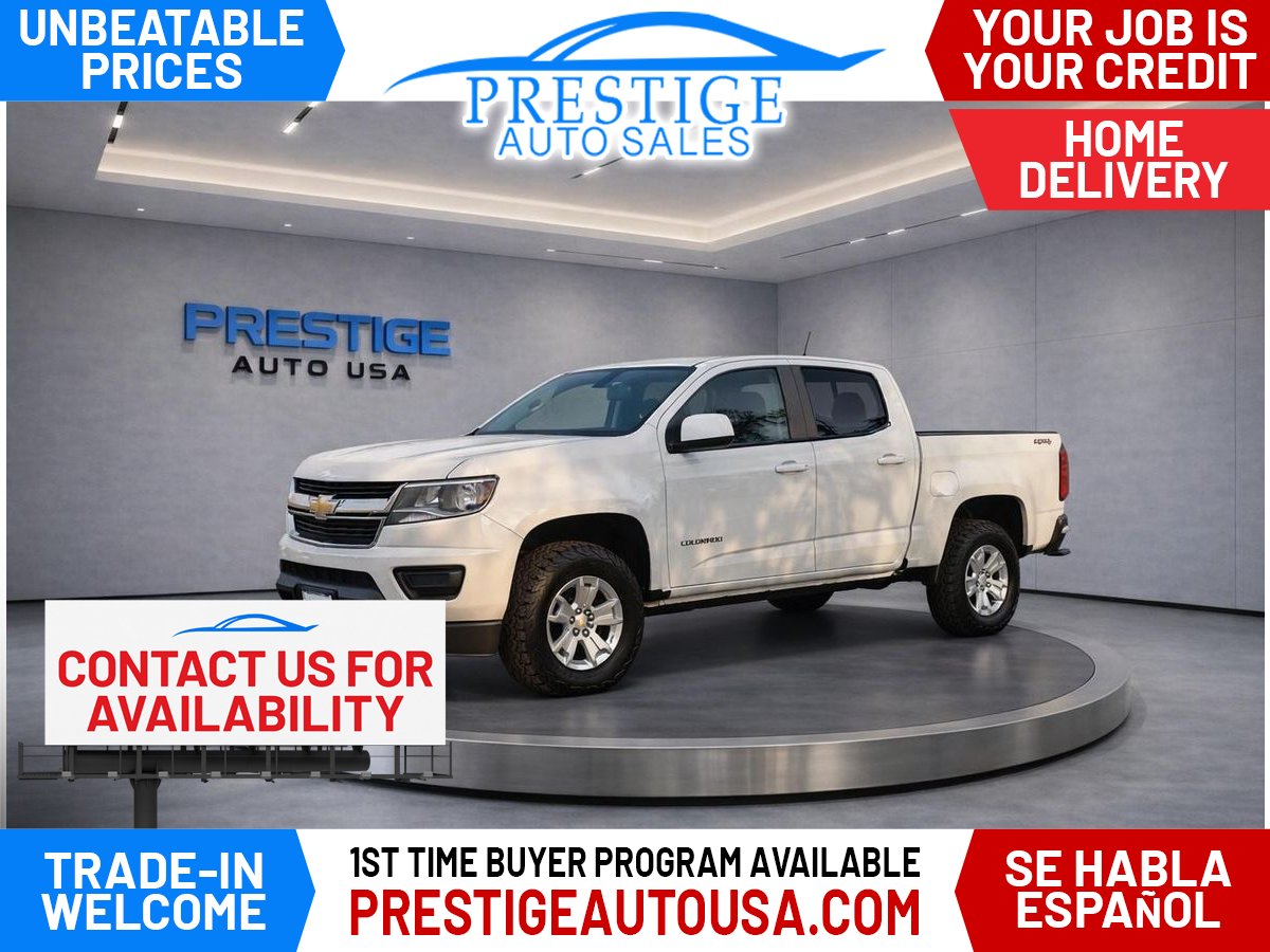 N / A 2020 Chevrolet Colorado LT Crew Cab LB 4WD Pickup Truck Four-Wheel Drive 8-Speed Automatic